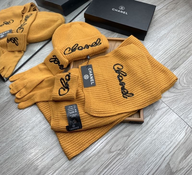 Chanel Caps Scarfs